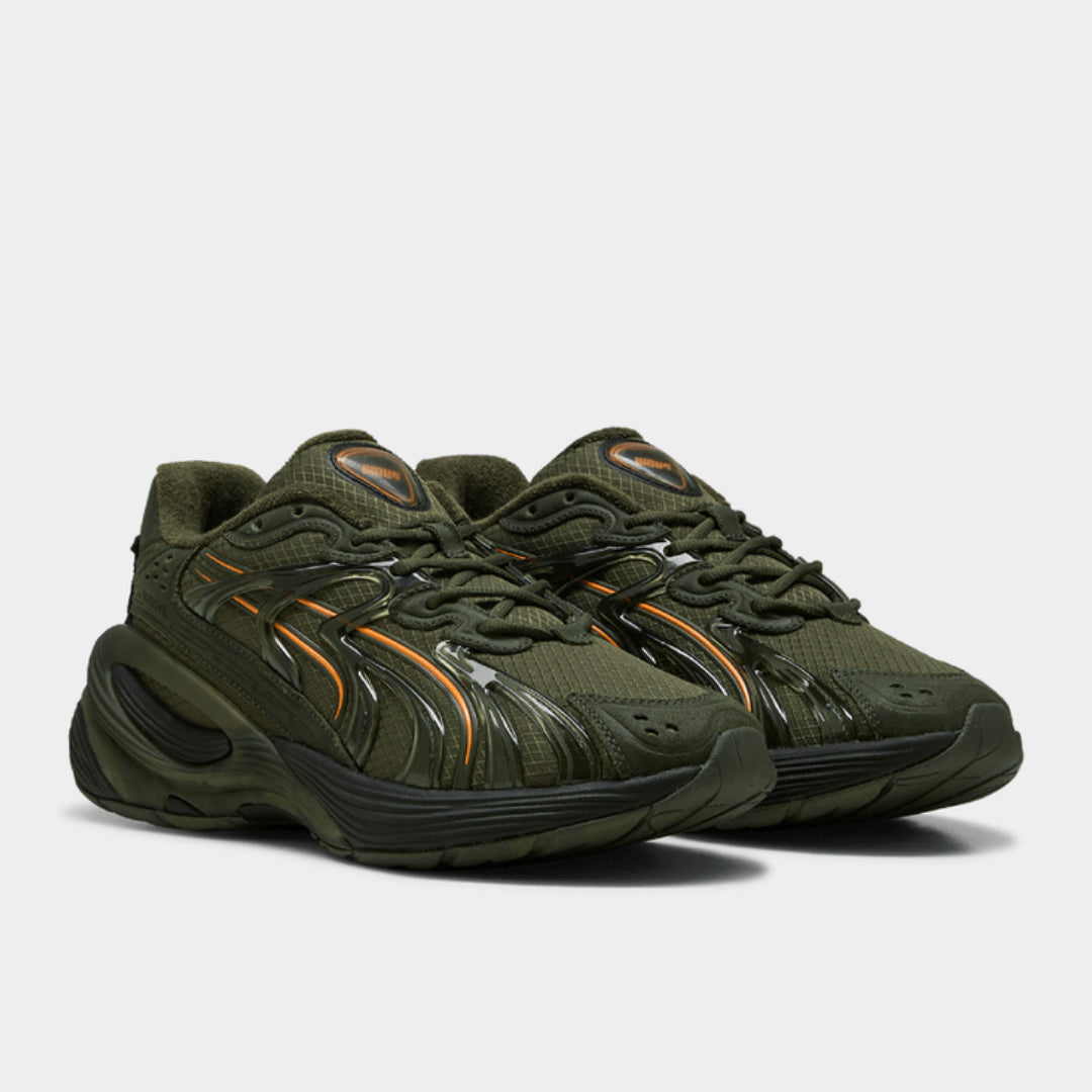 Puma Inverse Moss – 402343-01 – Green Moss/Dark Olive/Pumpkin Pie