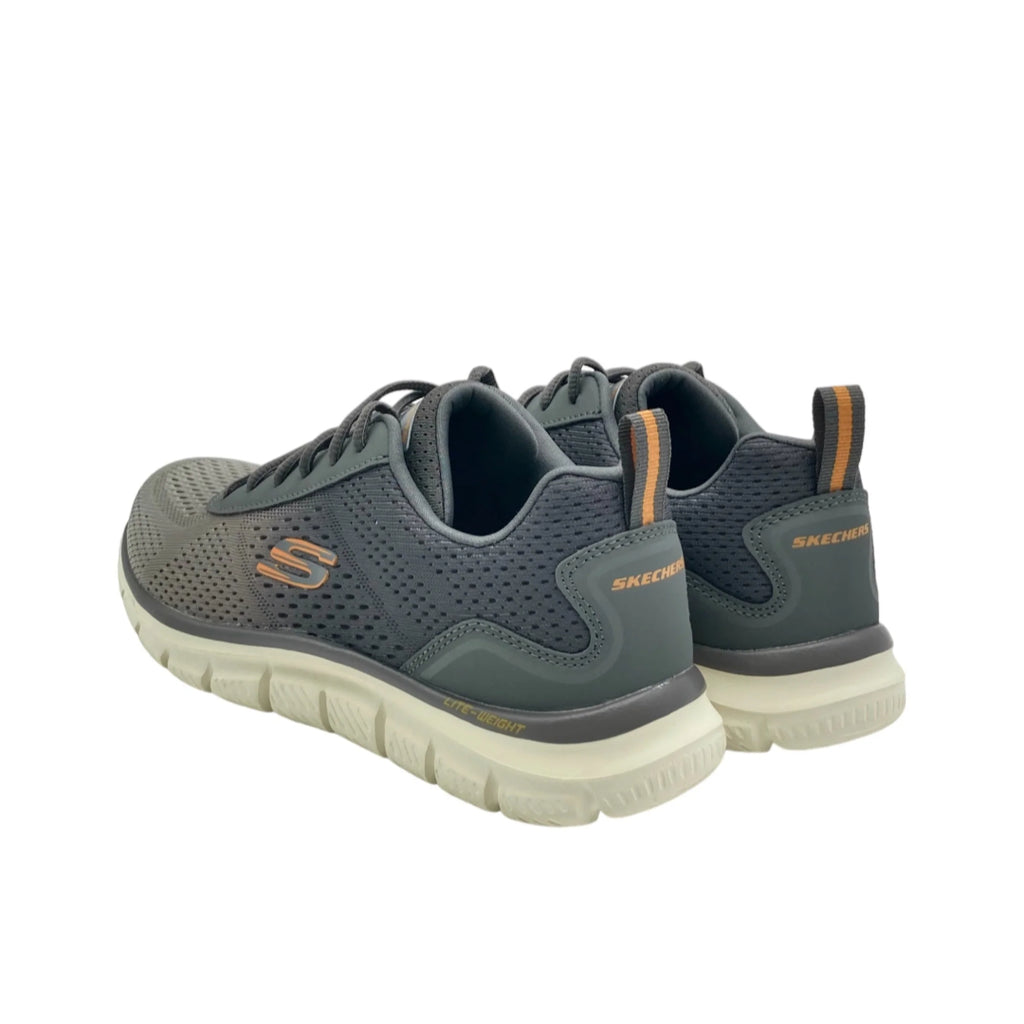 Skechers Track – Ripkent – 232399-OLV – Olive/Black/Orange