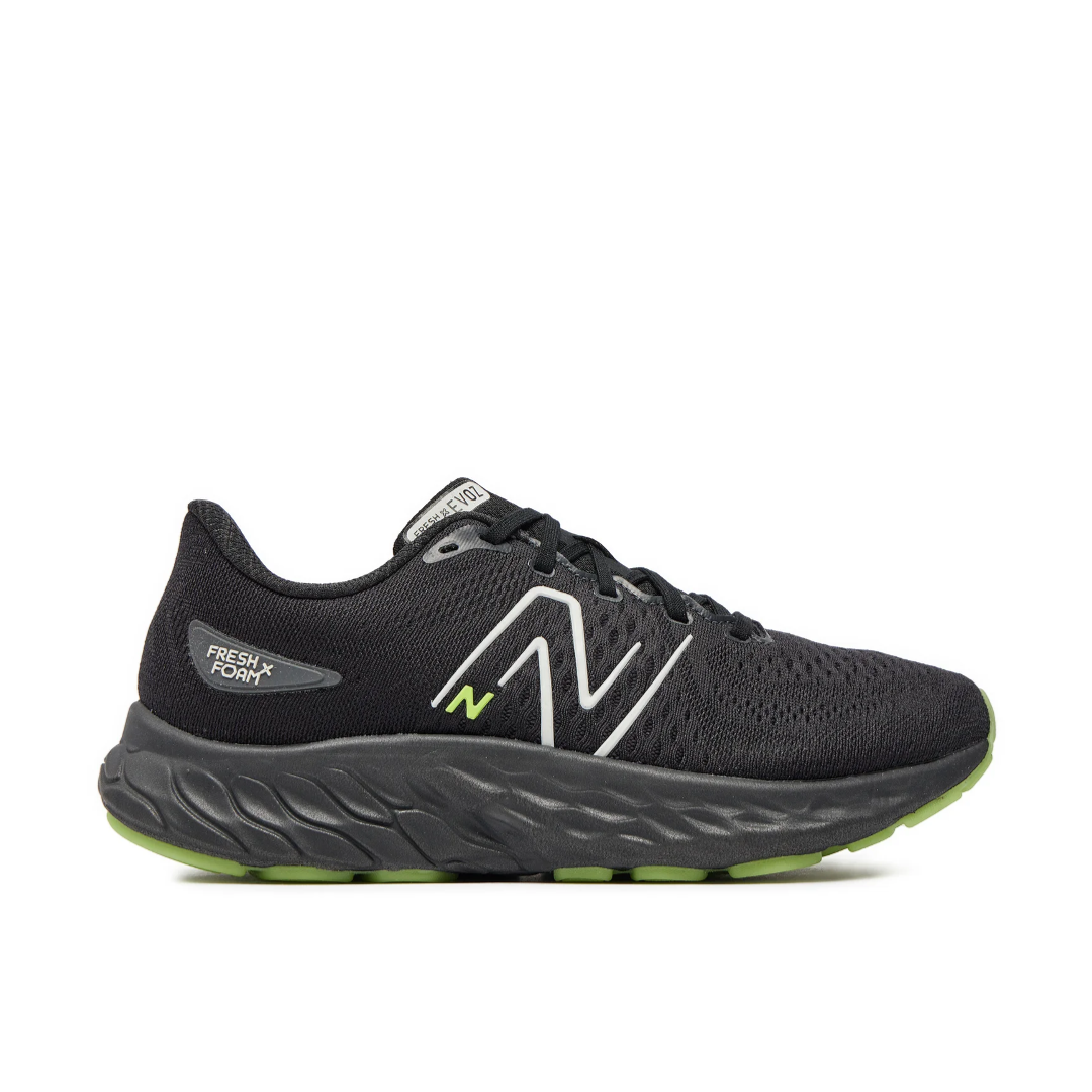 New Balance Fresh Foam EVOZ v3 Men’s Running Shoes – MEVOZGB3 – Black/Green
