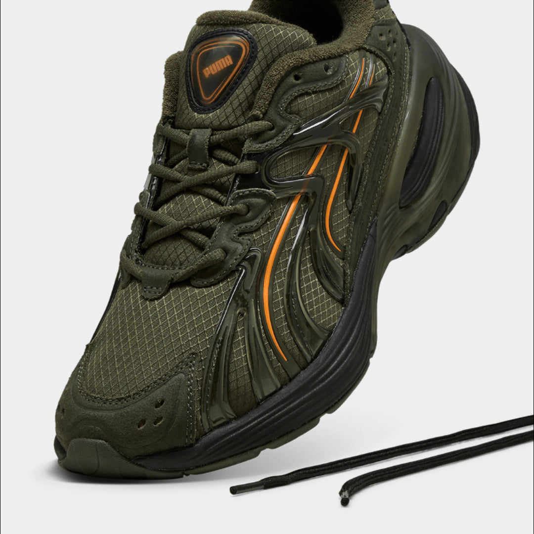 Puma Inverse Moss – 402343-01 – Green Moss/Dark Olive/Pumpkin Pie