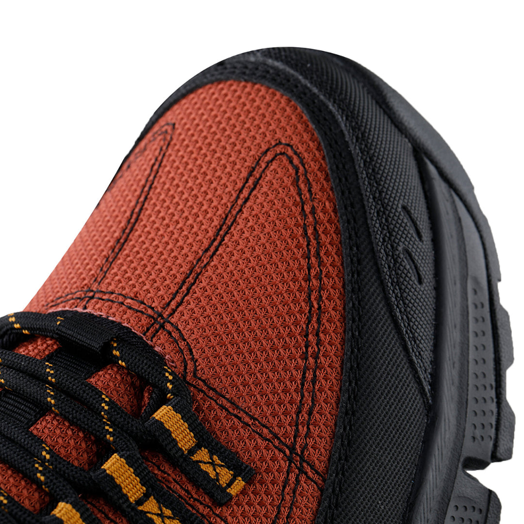 Skechers Summits AT – Upper Draft – 237620-RUST – Rust/Black/Orange