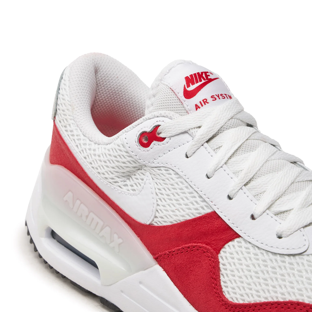Nike Air Max SYSTM – DM9537-104 – White/University Red