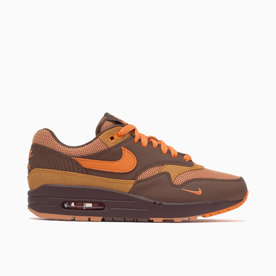 Nike Air Max 1 “King’s Day” Men’s Casual Sneaker – HF7346-200 – Baroque Brown/Orange