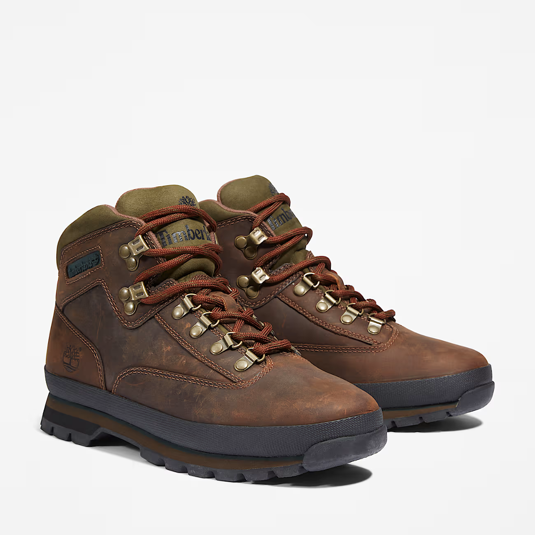 Timberland Euro Hiker Mid Boot Men’s Hiking Boots – TB095100214 – Brown