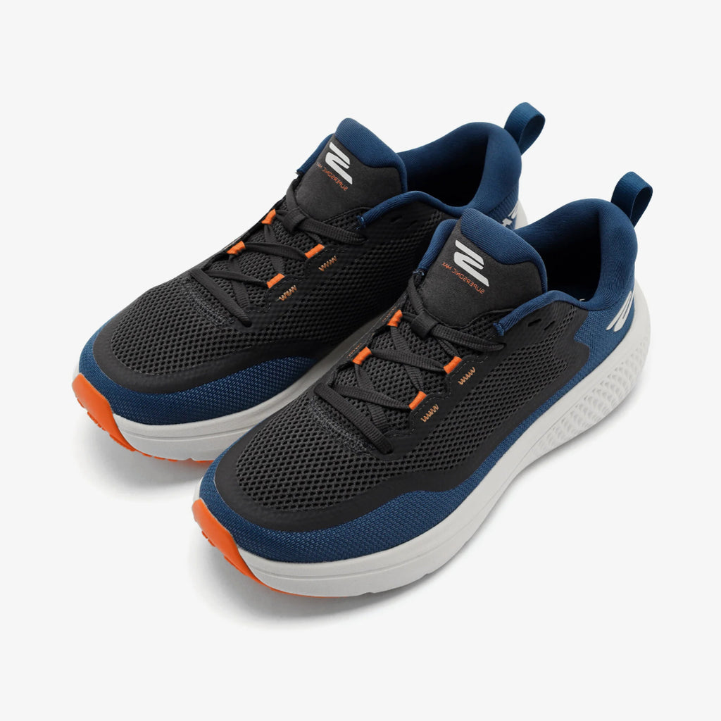 Skechers GO RUN Supersonic – 246086-TEAL – Black/Teal/Orange