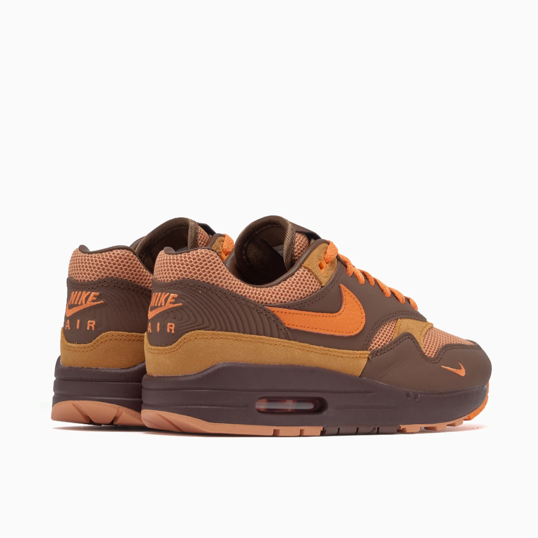 Nike Air Max 1 “King’s Day” Men’s Casual Sneaker – HF7346-200 – Baroque Brown/Orange