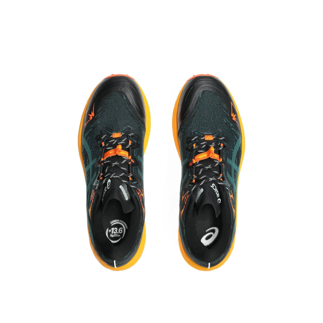 ASICS Fuji Lite 5 – 1011B889-300 – Black/Teal/Orange