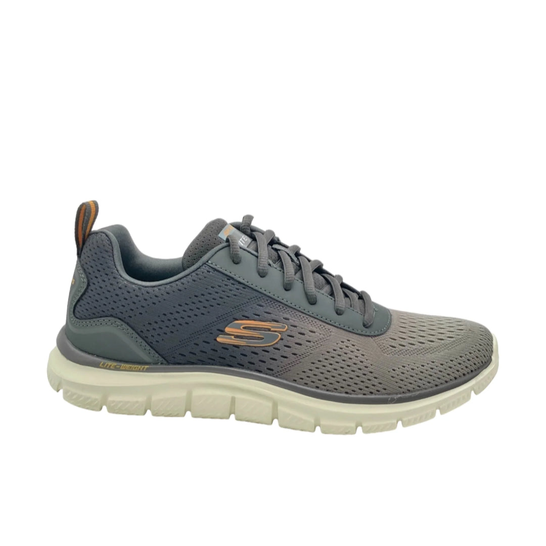 Skechers Track – Ripkent – 232399-OLV – Olive/Black/Orange