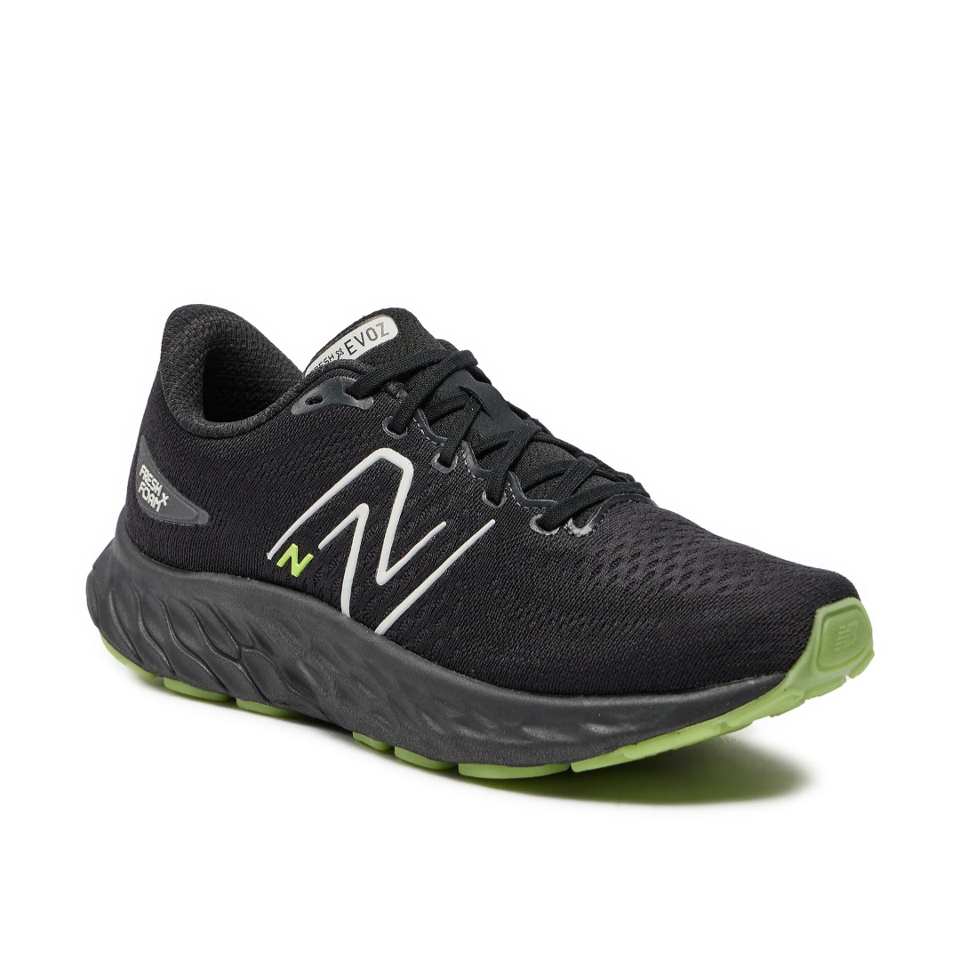 New Balance Fresh Foam EVOZ v3 Men’s Running Shoes – MEVOZGB3 – Black/Green