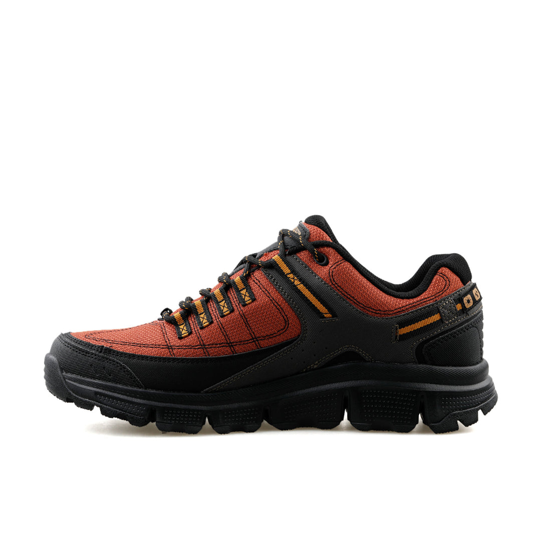 Skechers Summits AT – Upper Draft – 237620-RUST – Rust/Black/Orange