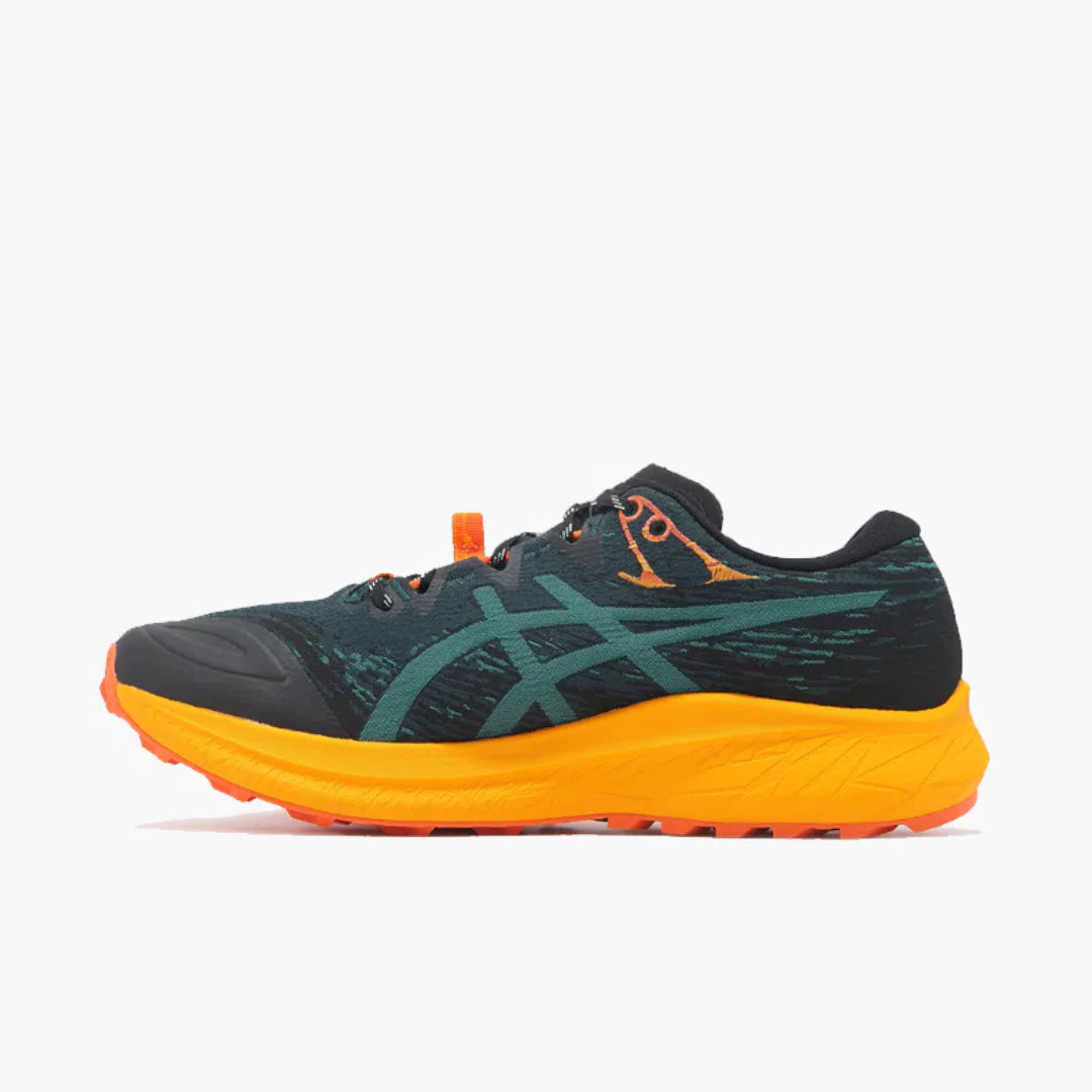 ASICS Fuji Lite 5 – 1011B889-300 – Black/Teal/Orange