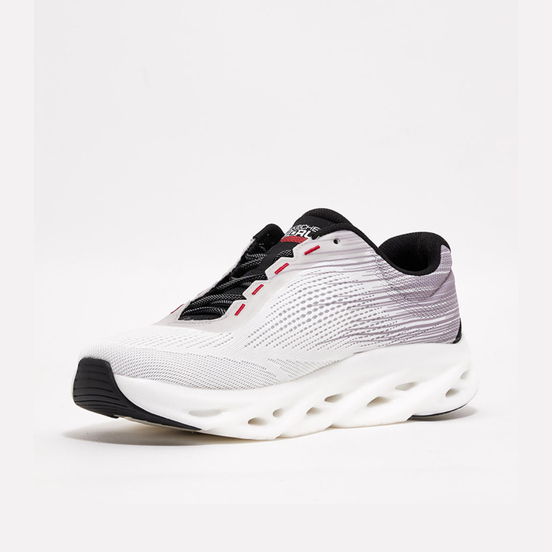 Skechers GO RUN Surge Tech Speed – 220908-WGY – White/Black/Red