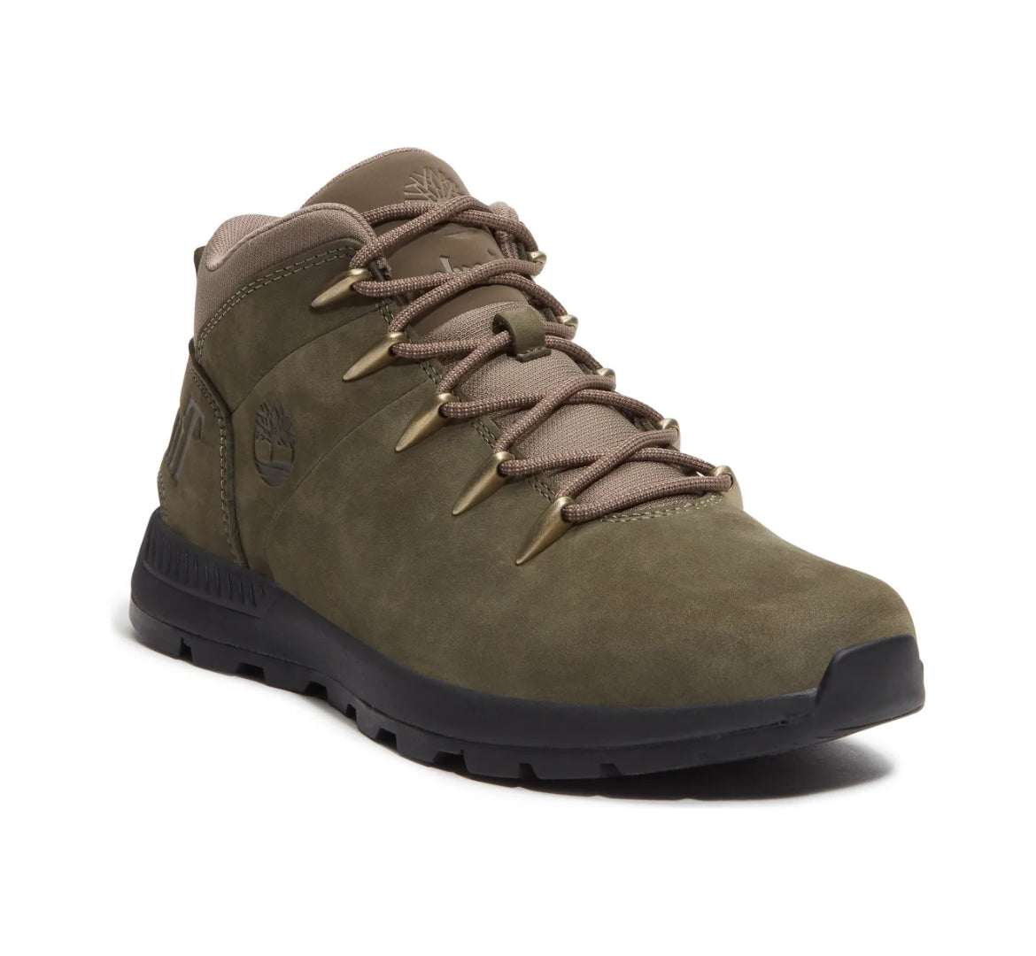 Timberland Sprint Trekker Mid Leather Boot – TB0A6DQDEO6 – Olive Green