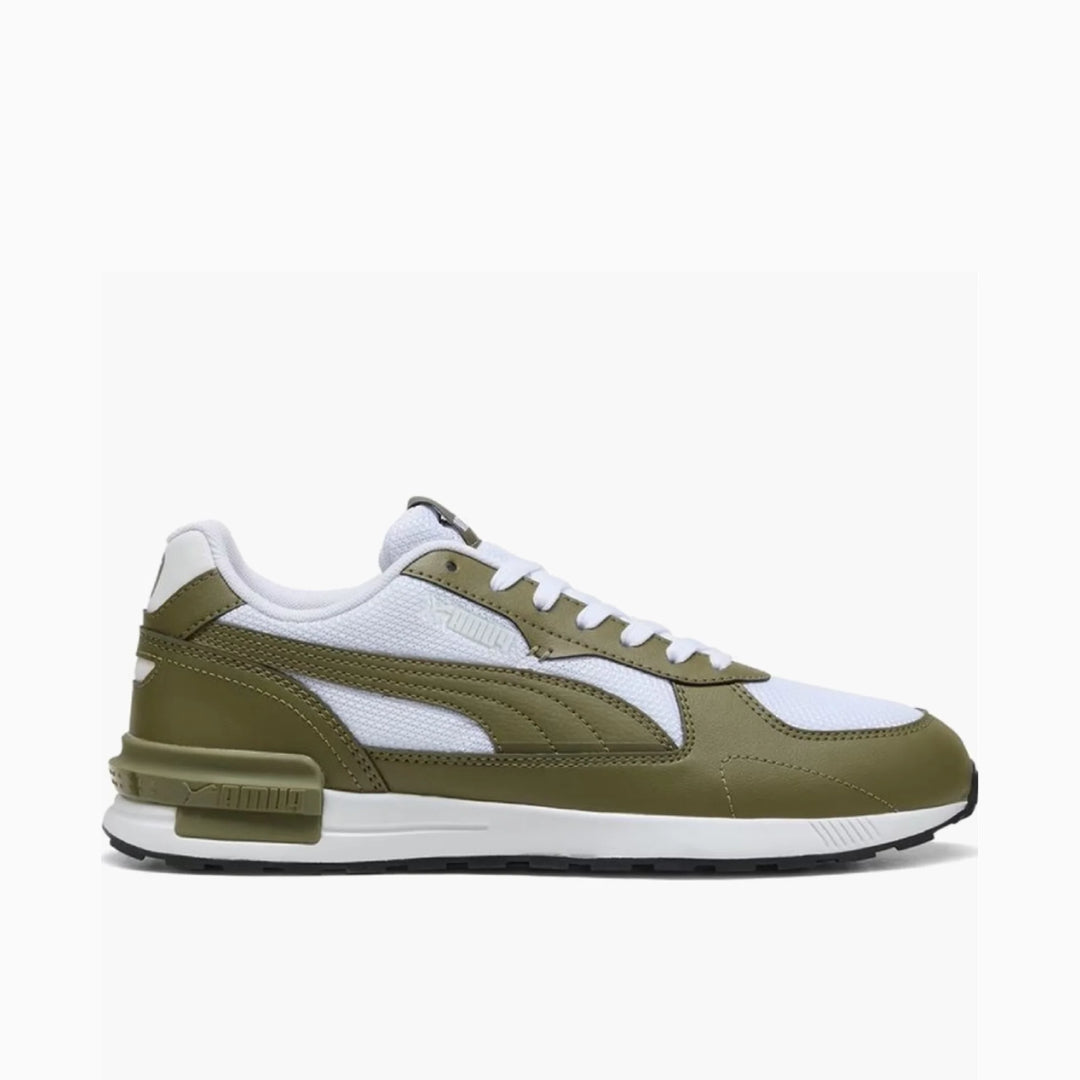 Puma Graviton SL Remix Sneakers – 396104-06 – Olive/White