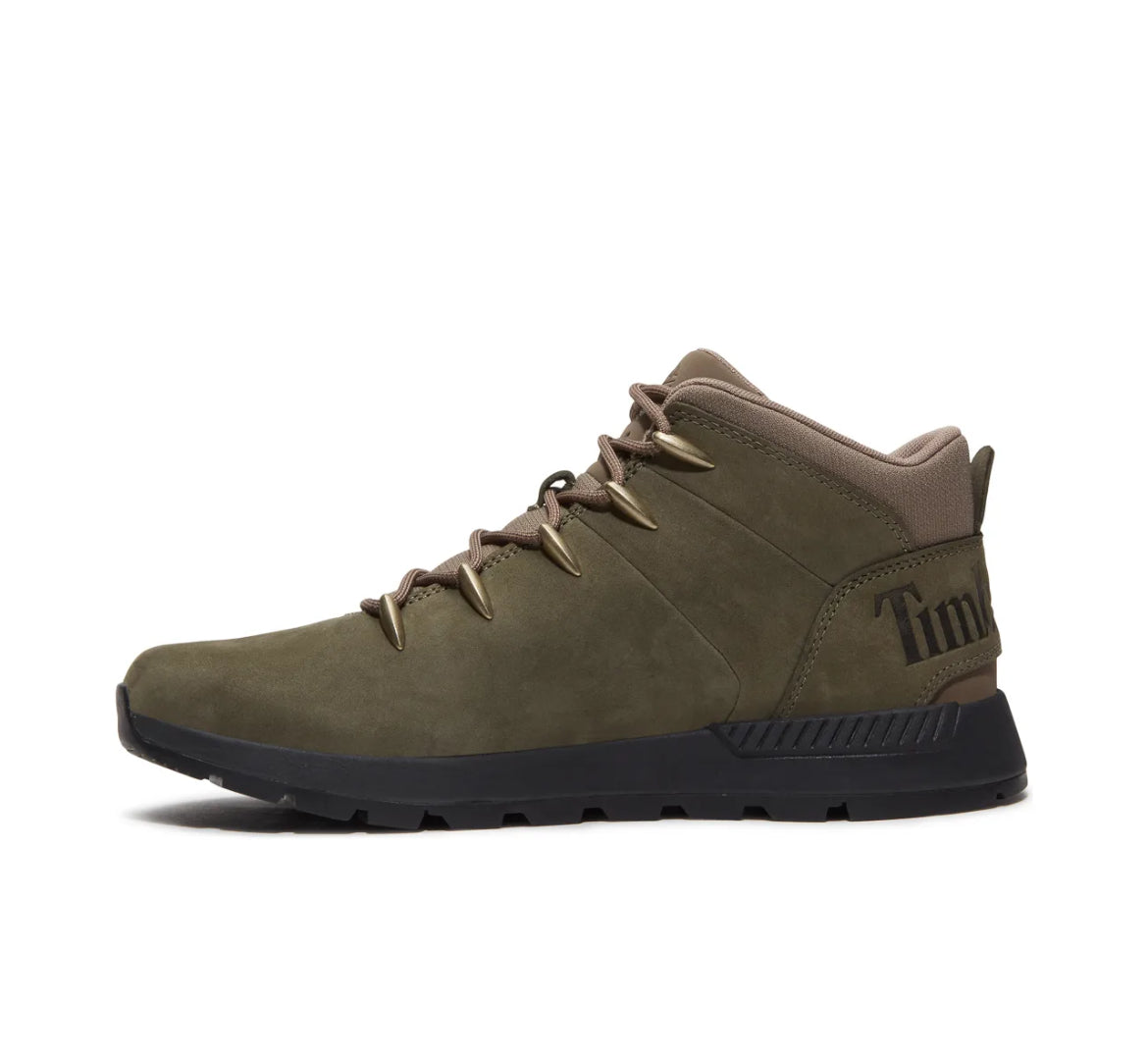 Timberland Sprint Trekker Mid Leather Boot – TB0A6DQDEO6 – Olive Green
