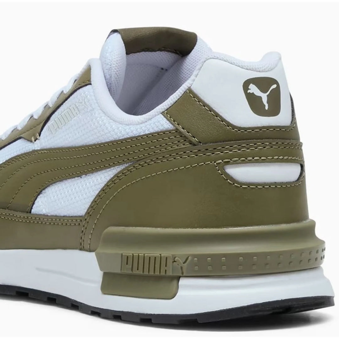 Puma Graviton SL Remix Sneakers – 396104-06 – Olive/White