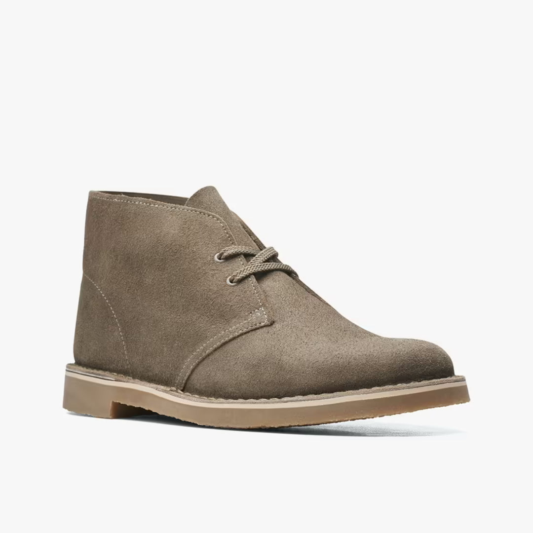 Clarks Bushacre 3 Chukka Boots – 261535317 – Sand Suede