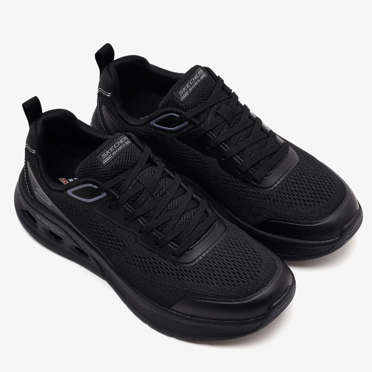 Skechers BOBS Sport Arc Waves 2.0 Class Rank Slip-ins – 118340-BBK – Black / Black