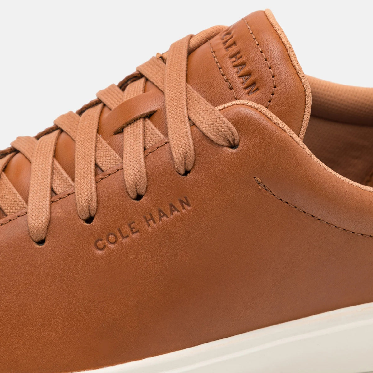 Cole Haan Grand Crosscourt Traveler Sneaker – C36657 – British Tan / Dark Chocolate / Egret