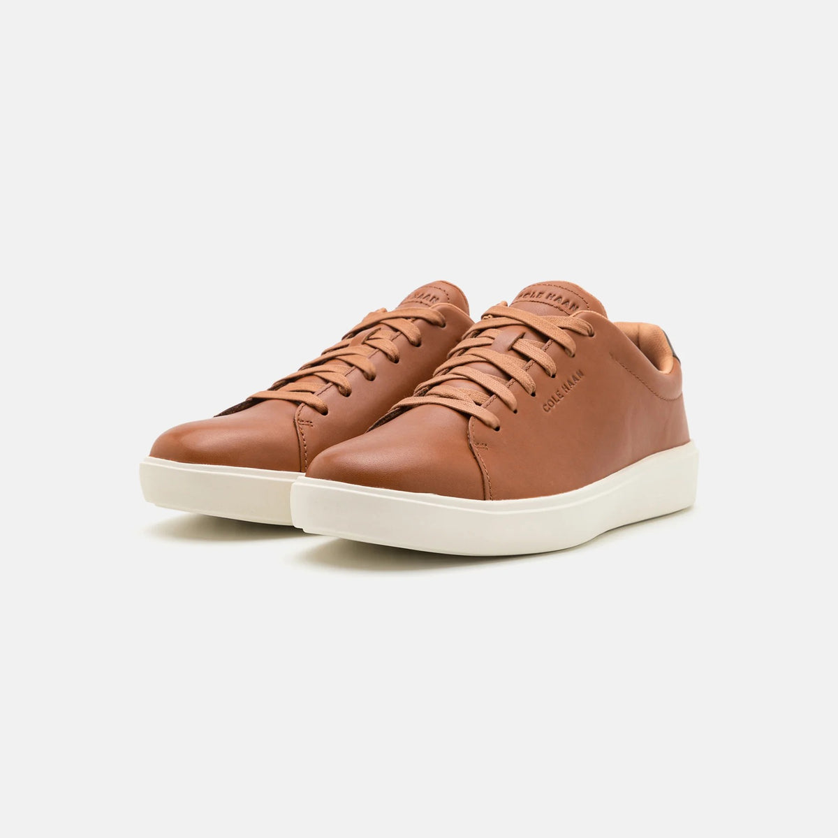 Cole Haan Grand Crosscourt Traveler Sneaker – C36657 – British Tan / Dark Chocolate / Egret