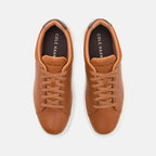 Cole Haan Grand Crosscourt Traveler Sneaker – C36657 – British Tan / Dark Chocolate / Egret
