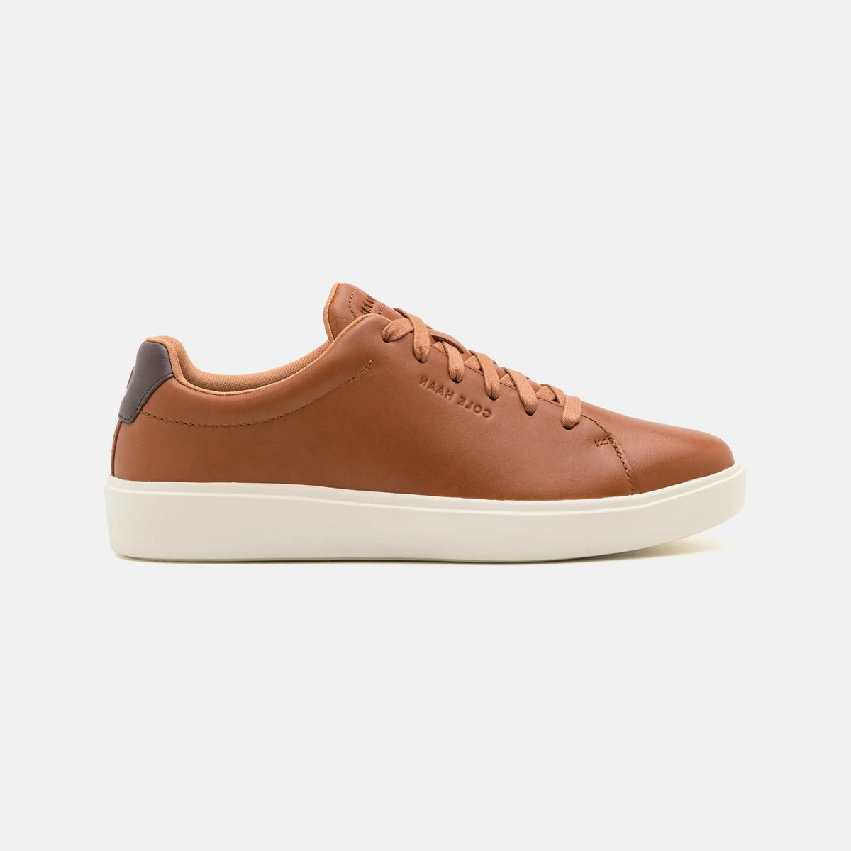 Cole Haan Grand Crosscourt Traveler Sneaker – C36657 – British Tan / Dark Chocolate / Egret