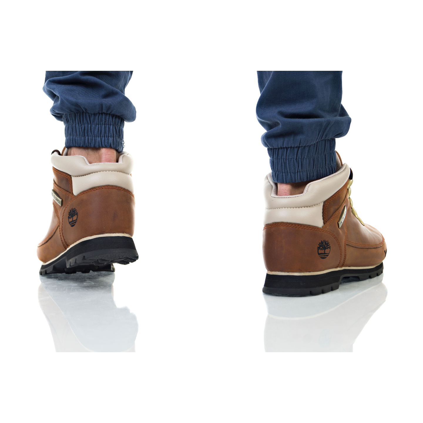 تيمبرلاند - أحذية جلدية متوسطة الطول للرجال - A121K