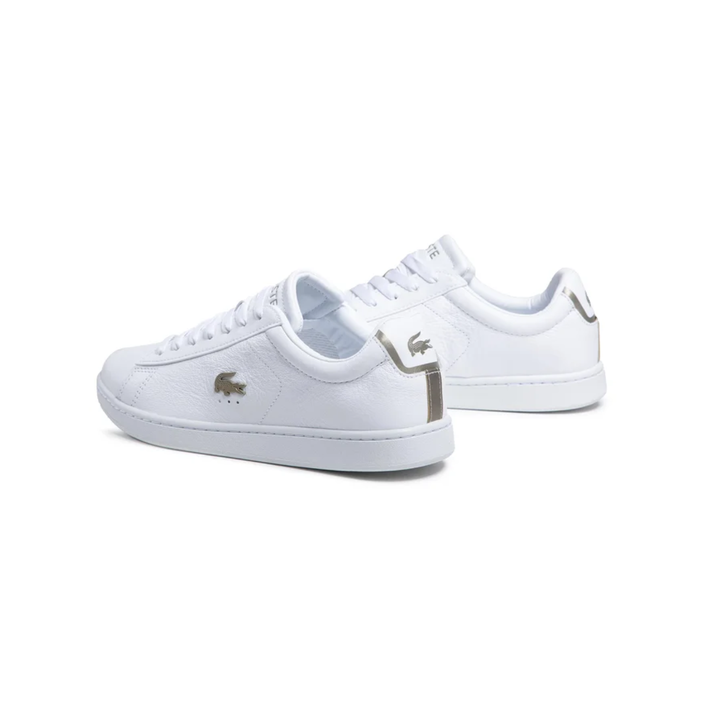 Lacoste Carnaby Evo 0721 3 SMA White Leather Sneakers – 7-41SMA000621G