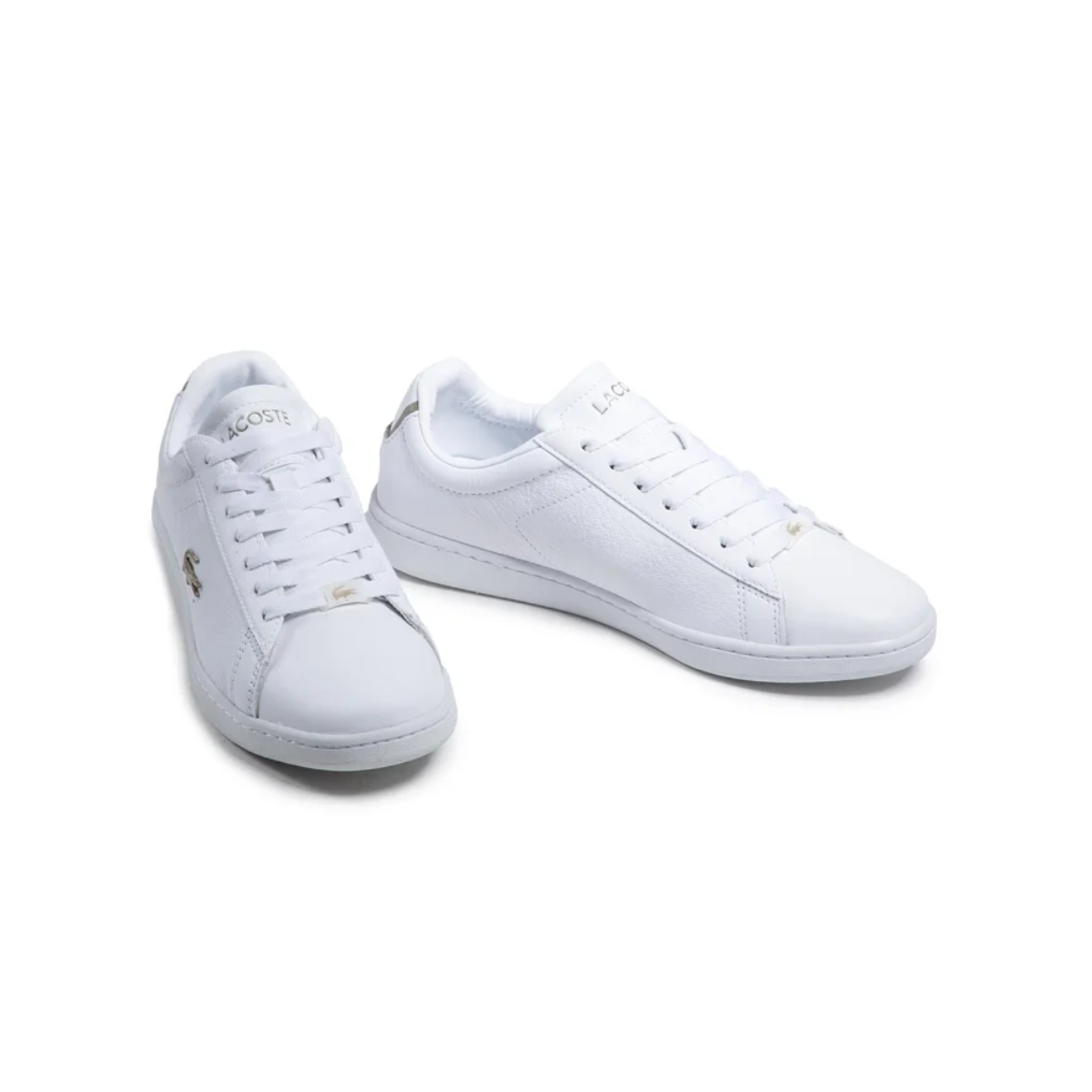 Lacoste Carnaby Evo 0721 3 SMA White Leather Sneakers – 7-41SMA000621G