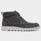 Clarks Barnes Mid Oxford Boot – 261673137 – Cola Suede / Dark Brown