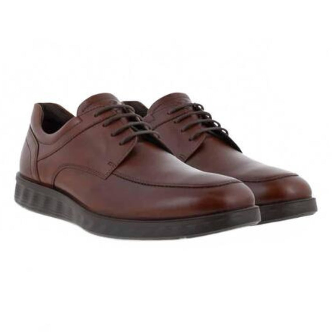 ECCO S. Lite Hybrid Men's Leather Shoes – 520324-01053 – Cognac Brown
