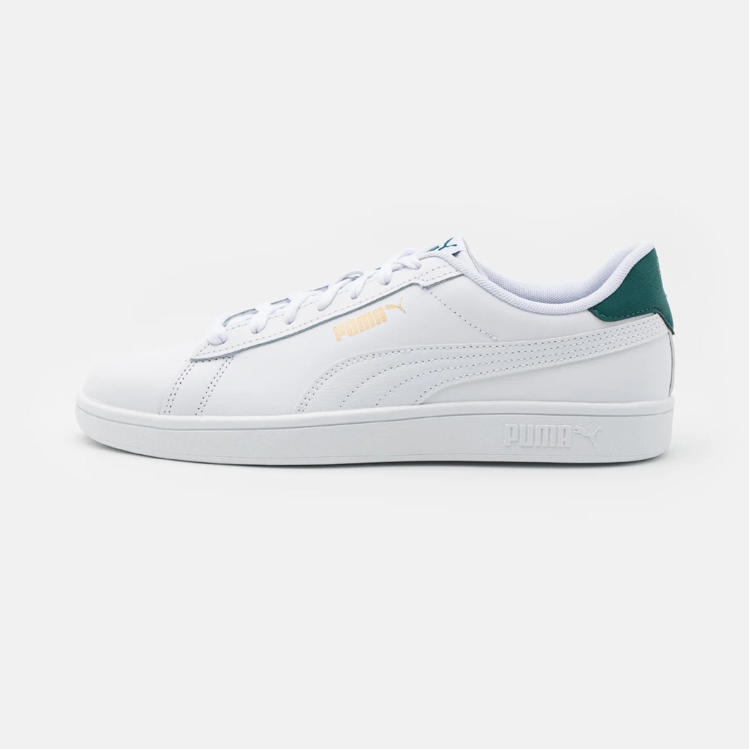 Puma Smash 3.0 L – 390987-14 – White / Malachite / Gold
