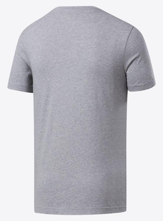 Reebok Graphic Series Stacked T-Shirt – FP9153 – Medium Grey Heather