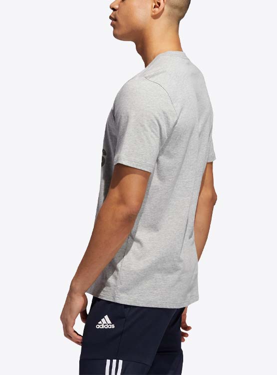 Adidas Camo Badge of Sport Graphic T-Shirt – GL6293 – Medium Grey Heather