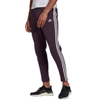 Adidas Essentials Warm-Up Tapered 3-Stripes Track Pants – GE5936 – Shadow Maroon