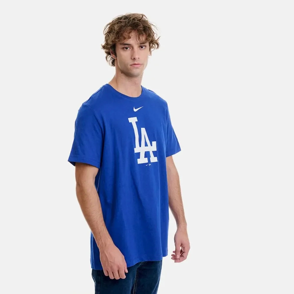 Nike MLB Los Angeles Dodgers Fuse Large Logo T-Shirt – N199-4EW-LD-CJP – Royal Blue
