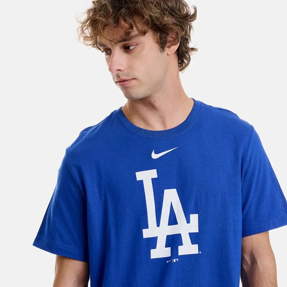 Nike MLB Los Angeles Dodgers Fuse Large Logo T-Shirt – N199-4EW-LD-CJP – Royal Blue