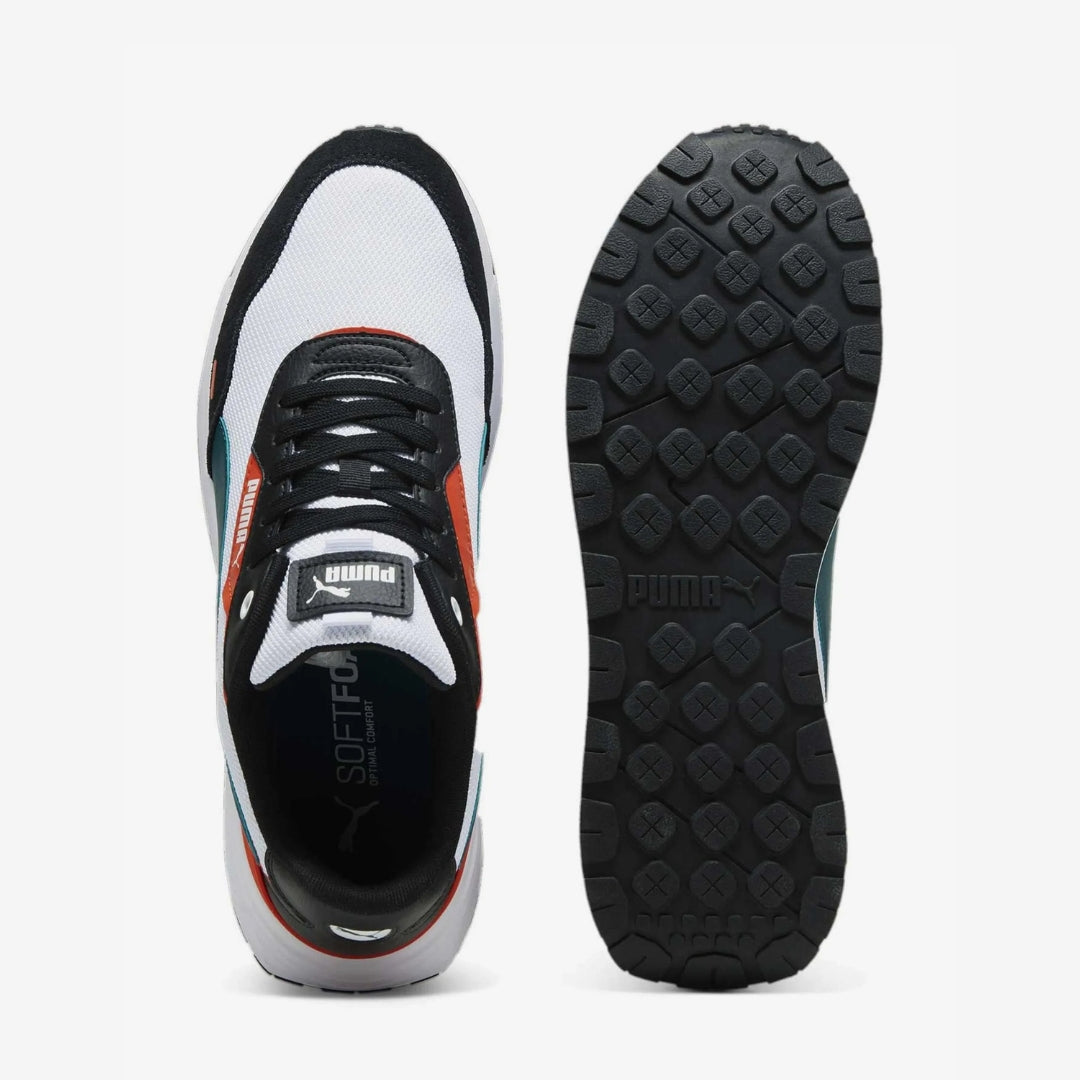 Puma Runtamed Plus – 391250-29 – White / Teal / Orange
