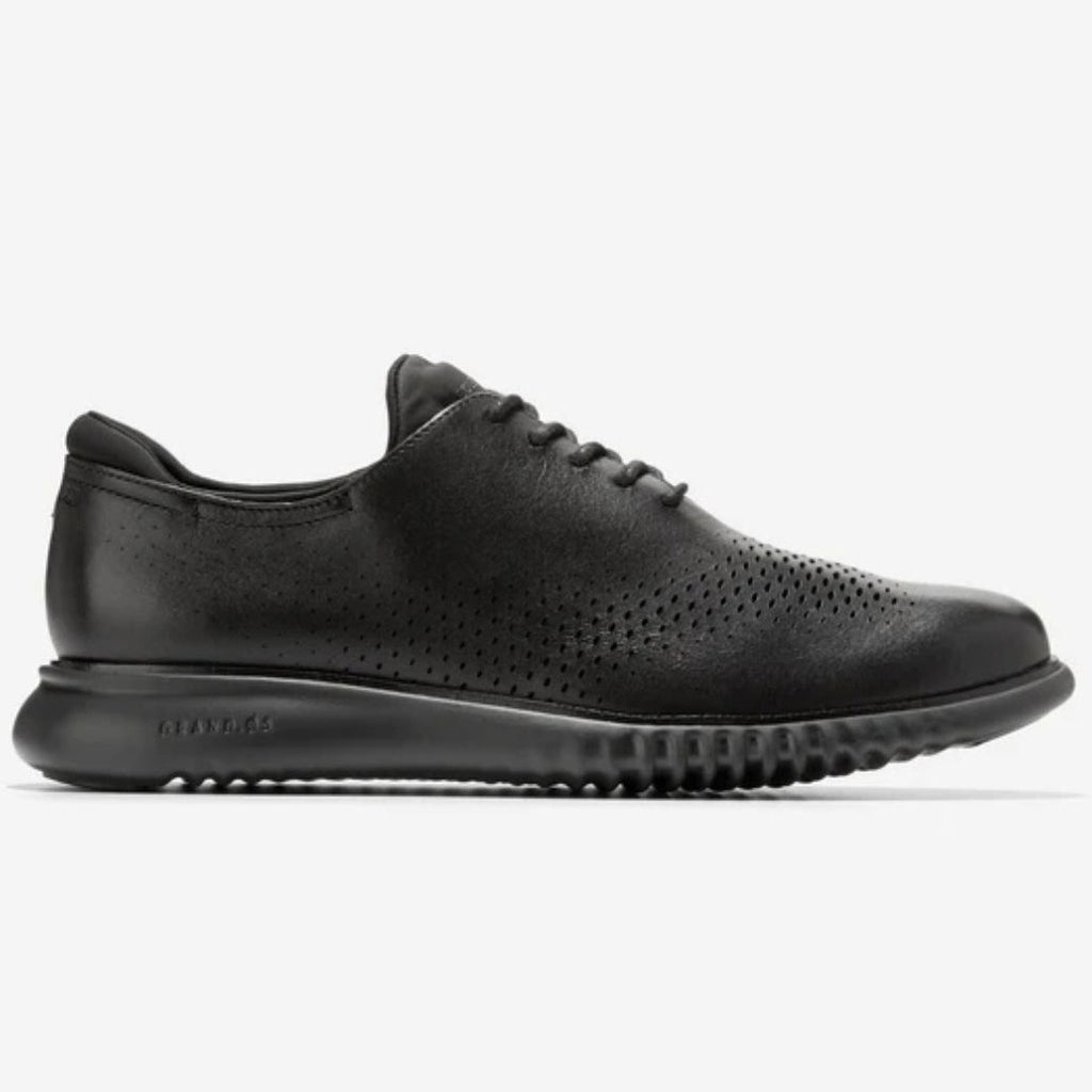 Cole Haan 2.ZERØGRAND Laser Wingtip Oxford – C23832 – Black .. WIDE
