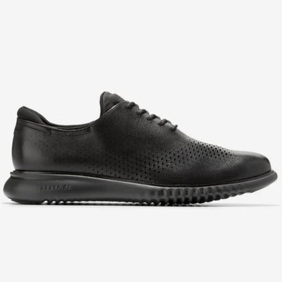 Cole Haan 2.ZERØGRAND Laser Wingtip Oxford – C23832 – Black .. WIDE