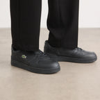 Lacoste T-Clip Set 224 2 SMA Leather Sneakers – 7-48SMA003102H – Black
