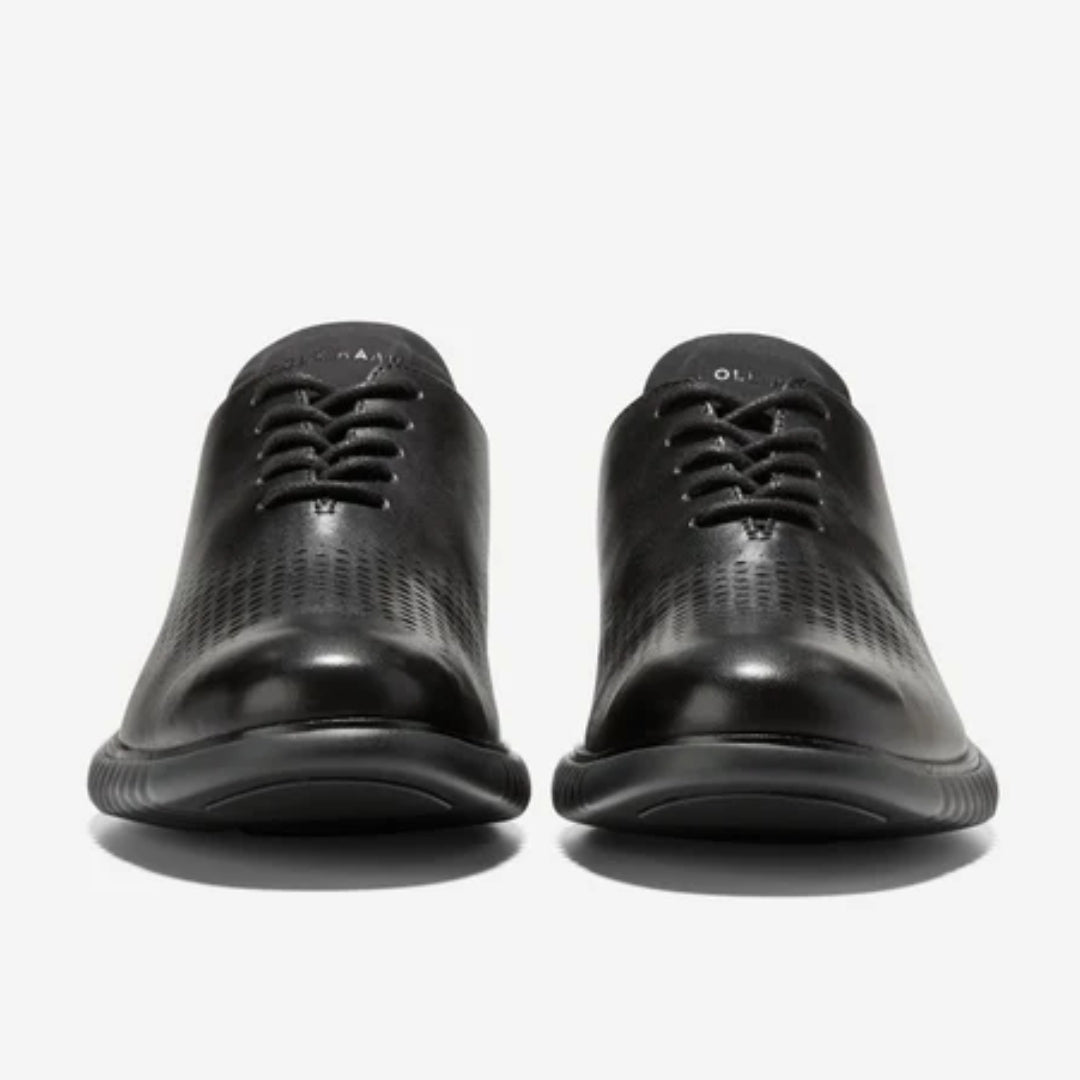 Cole Haan 2.ZERØGRAND Laser Wingtip Oxford – C23832 – Black .. WIDE