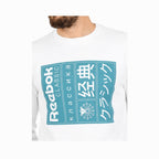 Reebok Classic International Graphic Crew Sweatshirt – DT8190 – White