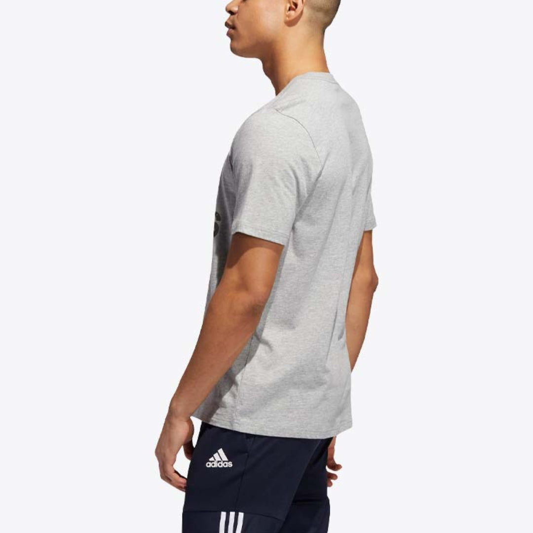 Adidas Camo Badge of Sport Graphic T-Shirt – GL6293 – Medium Grey Heather