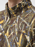 Timberland Half-Zip Camo Fleece Pullover – TB0A649QEJM – Brown Camo