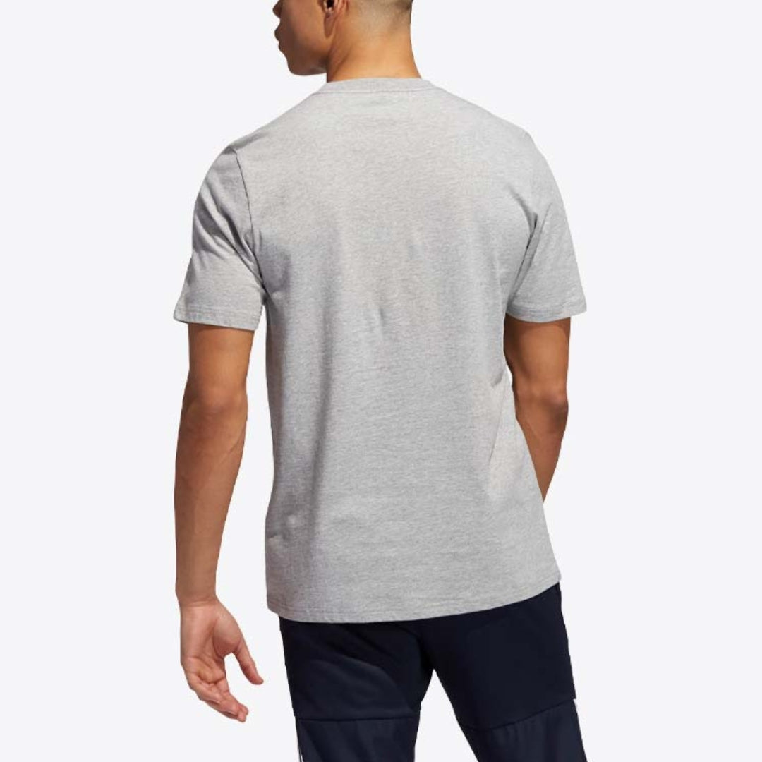 Adidas Camo Badge of Sport Graphic T-Shirt – GL6293 – Medium Grey Heather