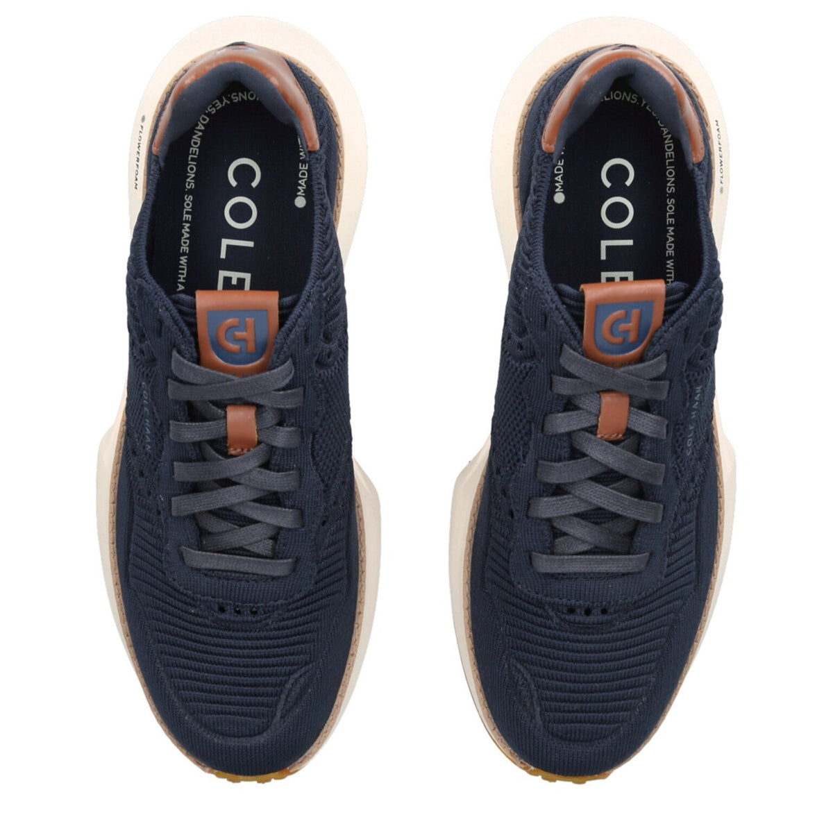 Cole Haan GrandPro Ashland Stitchlite Sneaker – C38042 – Navy Blazer / British Tan / Ivory