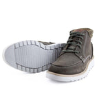 Clarks Barnes Mid Oxford Boot – 261673137 – Cola Suede / Dark Brown