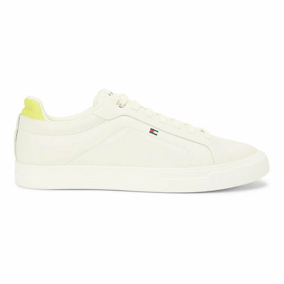 Tommy Hilfiger Icon Court Light Essential – FM0FM05678 – White / Lime Yellow