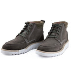 Clarks Barnes Mid Oxford Boot – 261673137 – Cola Suede / Dark Brown